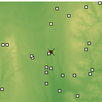 Nearby Forecast Locations - Mount Gilead - Carte