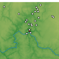 Nearby Forecast Locations - Norwood - Carte