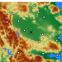 Nearby Forecast Locations - Dème de Sofádes - Carte