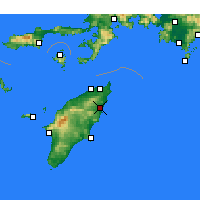 Nearby Forecast Locations - Afántou - Carte