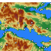 Nearby Forecast Locations - Itéa - Carte