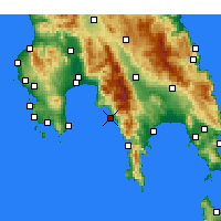 Nearby Forecast Locations - Léfktro - Carte