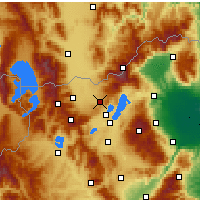Nearby Forecast Locations - Meliti - Carte
