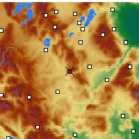 Nearby Forecast Locations - Siátista - Carte