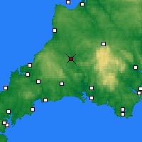 Nearby Forecast Locations - Launceston - Carte