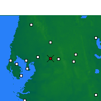Nearby Forecast Locations - Plant - Carte