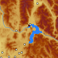 Nearby Forecast Locations - Sandpoint - Carte