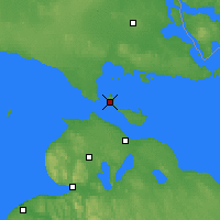 Nearby Forecast Locations - Mackinac Island - Carte