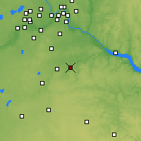 Nearby Forecast Locations - Stanton - Carte