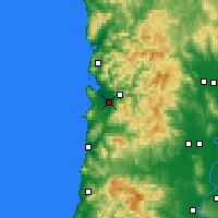 Nearby Forecast Locations - Tillamook - Carte
