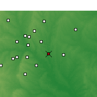 Nearby Forecast Locations - Mesquite - Carte