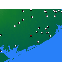 Nearby Forecast Locations - Bay City - Carte