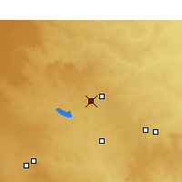 Nearby Forecast Locations - Snyder - Carte
