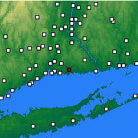 Nearby Forecast Locations - Guilford - Carte
