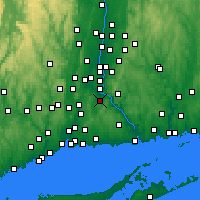 Nearby Forecast Locations - Middletown - Carte