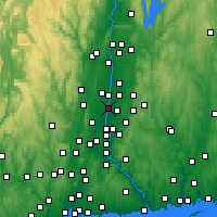 Nearby Forecast Locations - Windsor - Carte