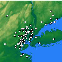Nearby Forecast Locations - Teaneck - Carte