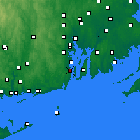 Nearby Forecast Locations - North Kingstown - Carte