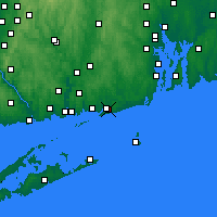 Nearby Forecast Locations - Westerly - Carte