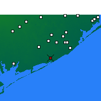 Nearby Forecast Locations - Bay City - Carte