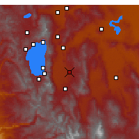 Nearby Forecast Locations - Carson City - Carte