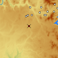 Nearby Forecast Locations - Cheney - Carte
