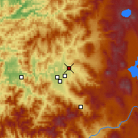 Nearby Forecast Locations - Eagle Point - Carte
