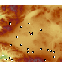 Nearby Forecast Locations - Edwards - Carte