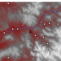Nearby Forecast Locations - Glenwood Springs - Carte