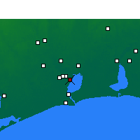 Nearby Forecast Locations - Groves - Carte