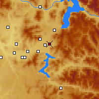 Nearby Forecast Locations - Hayden - Carte