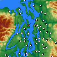 Nearby Forecast Locations - Kingston - Carte