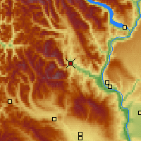Nearby Forecast Locations - Leavenworth - Carte