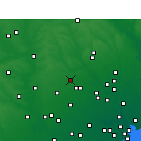 Nearby Forecast Locations - Magnolia - Carte