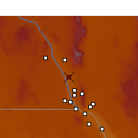 Nearby Forecast Locations - Mesquite - Carte