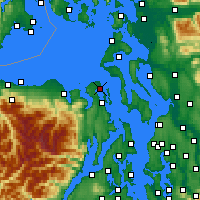 Nearby Forecast Locations - Port - Carte
