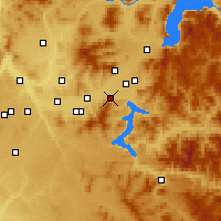 Nearby Forecast Locations - Post Falls - Carte
