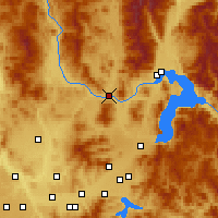 Nearby Forecast Locations - Priest River - Carte