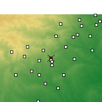 Nearby Forecast Locations - Schertz - Carte