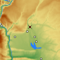 Nearby Forecast Locations - Soap Lake - Carte