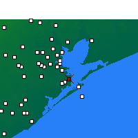 Nearby Forecast Locations - Texas City - Carte