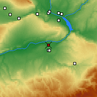 Nearby Forecast Locations - Umatilla - Carte