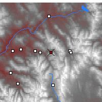 Nearby Forecast Locations - Vail - Carte