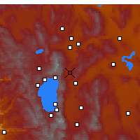 Nearby Forecast Locations - Washoe Valley - Carte