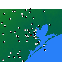 Nearby Forecast Locations - Webster - Carte