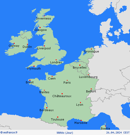 aperçu  Europe Cartes de prévision