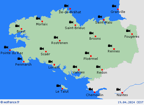 webcam  France Cartes de prévision