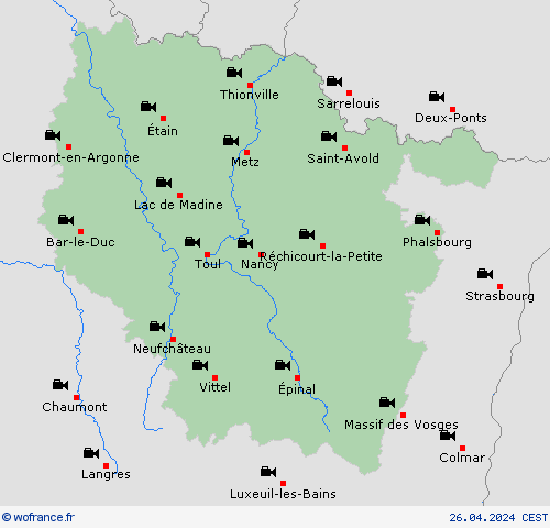 webcam  France Cartes de prévision