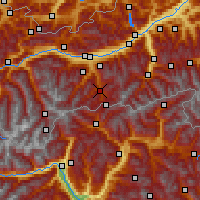 Nearby Forecast Locations - Wipptal - Carte