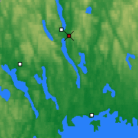 Nearby Forecast Locations - Värmland - Carte